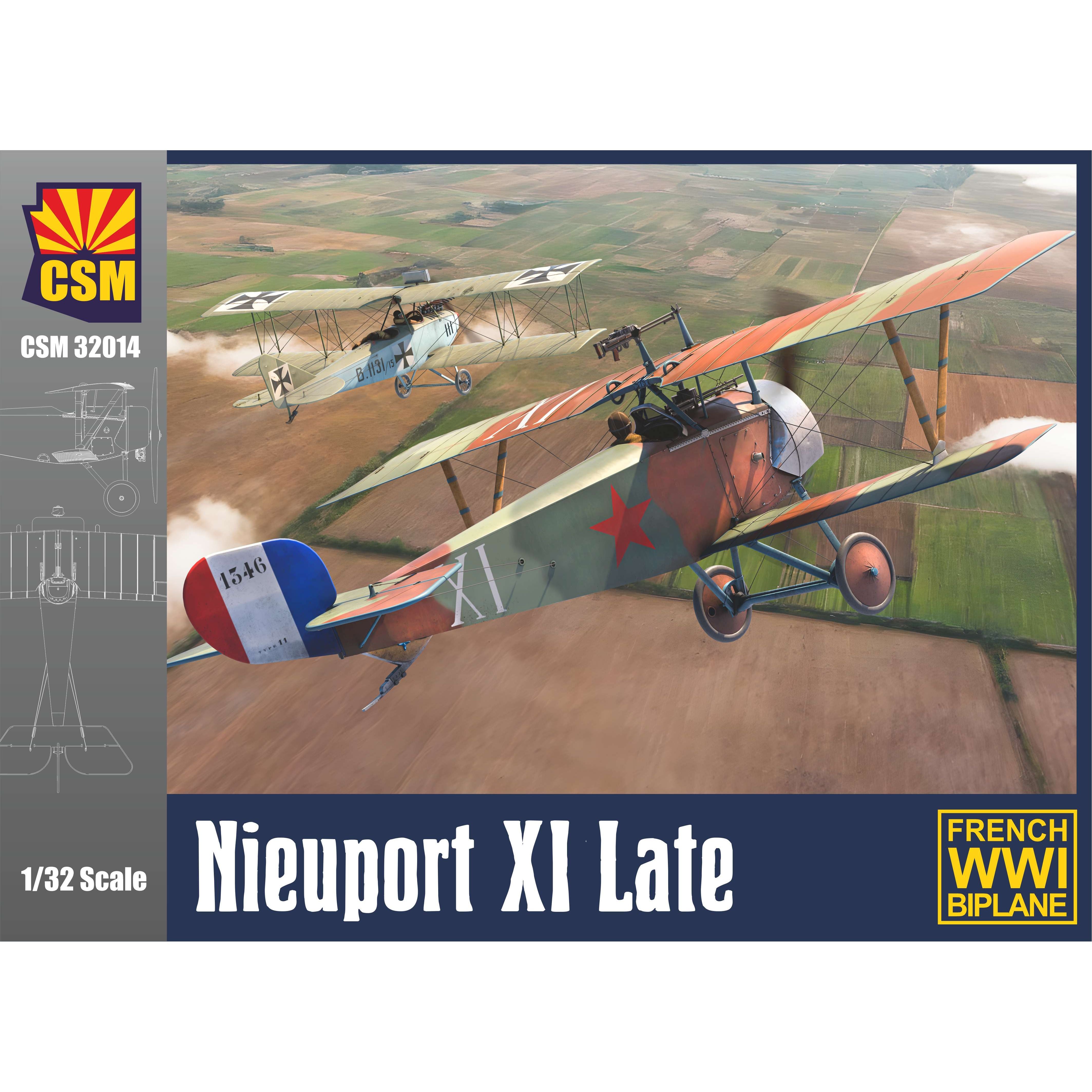 COPPER STATE MODELS Nieuport 11 Late