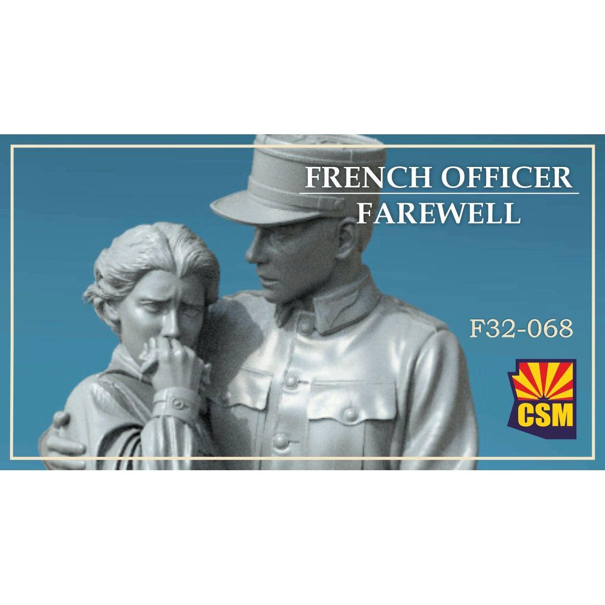 COPPER STATE MODELS French officer - Farewell