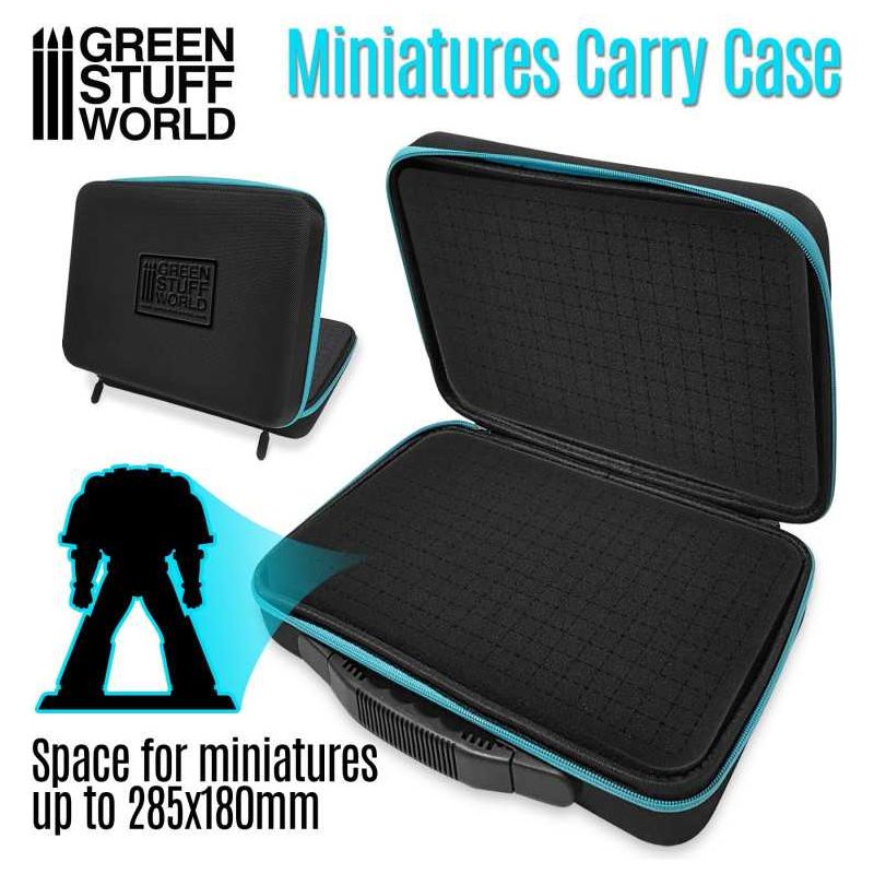 GREEN STUFF WORLD Miniatures Transport Case with Pick and Pluck Foam