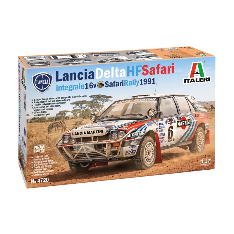 ITALERI 1/12 Lancia Delta Integrale Safari 16v