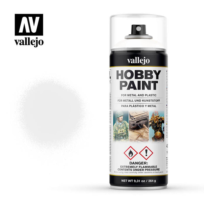VALLEJO Aerosol White Primer 400ml