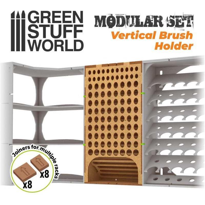 GREEN STUFF WORLD Vertical Paint Brush Organizer