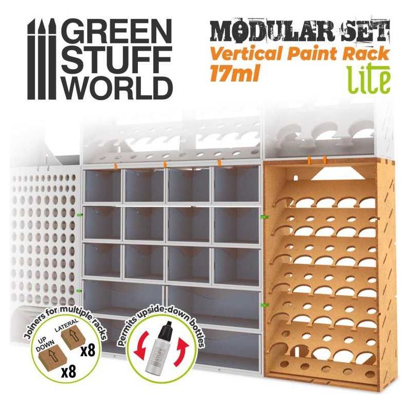 Green Stuff World Vertical Paint Organizer 17ml - LITE