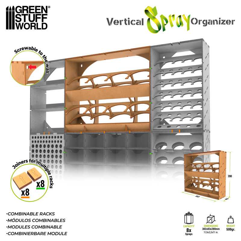 GREEN STUFF WORLD Spray Can Holders