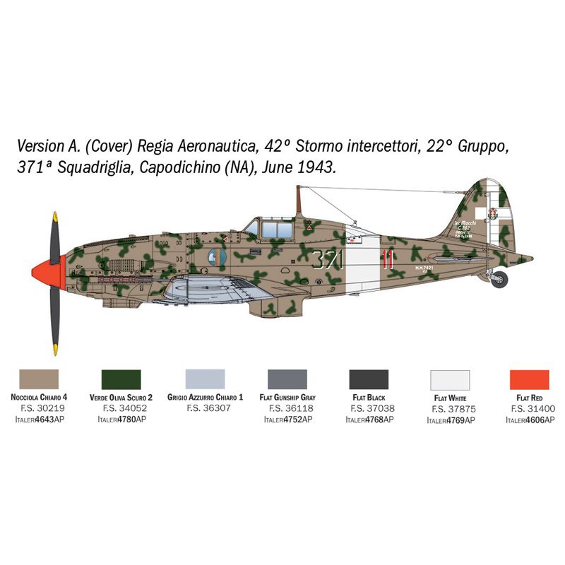 ITALERI 1/48 Macchi MC.202 Folgore