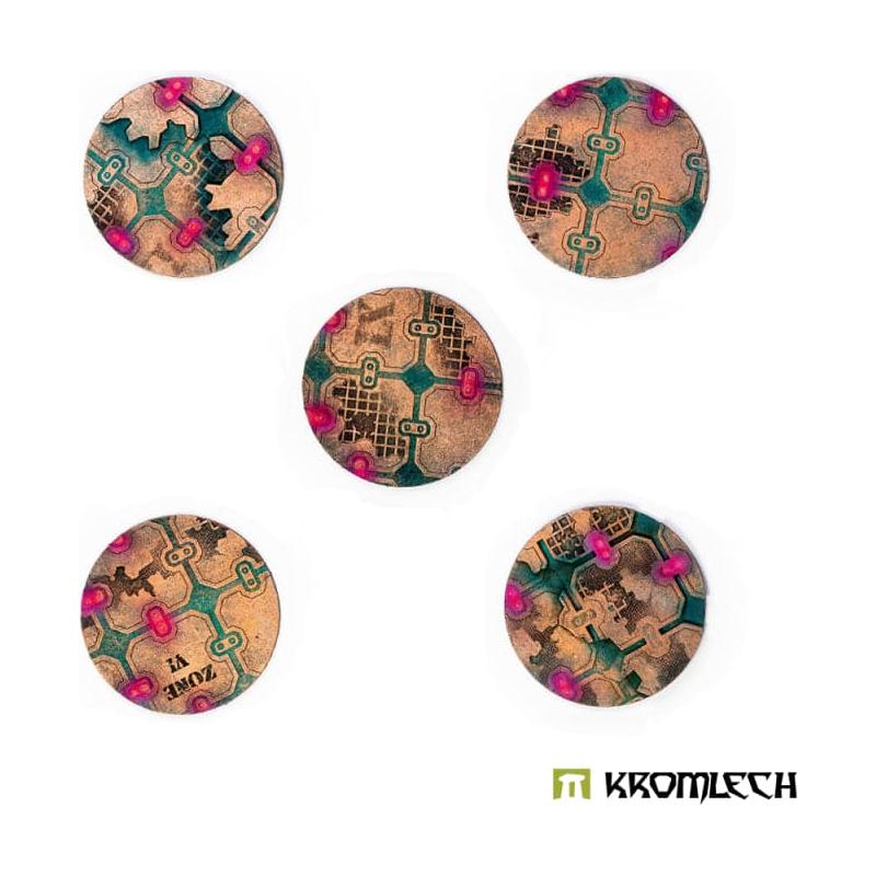 KROMLECH Void Battles 50mm Round Base Toppers - 47 mm
