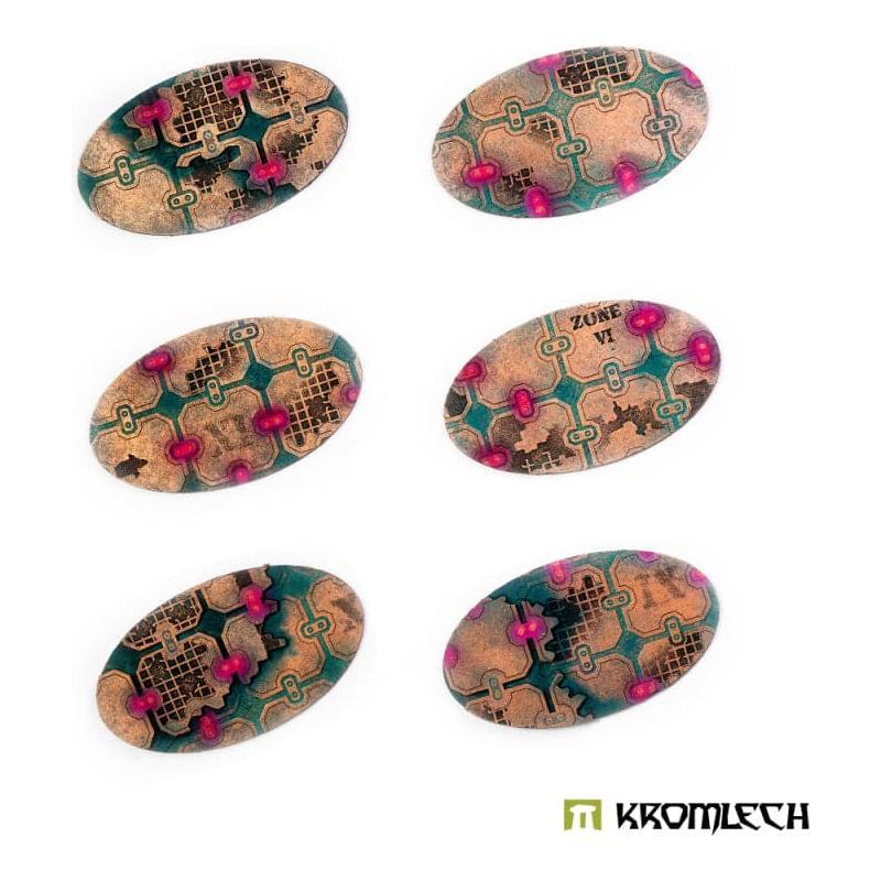 KROMLECH Void Battles 75x42mm Oval Base Toppers