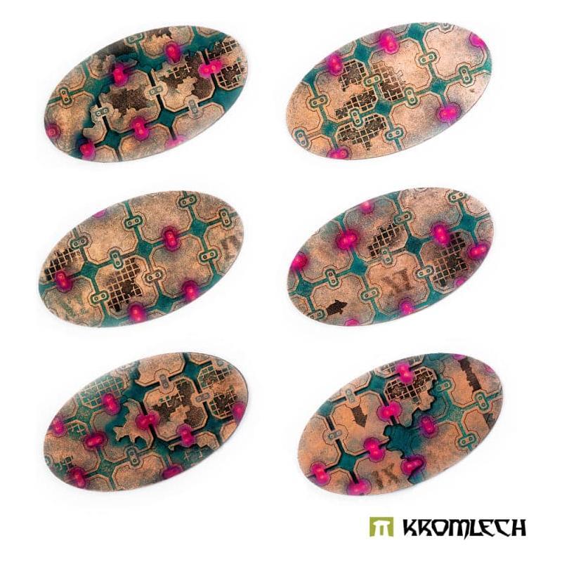 KROMLECH Void Battles 90x52mm Oval Base Toppers