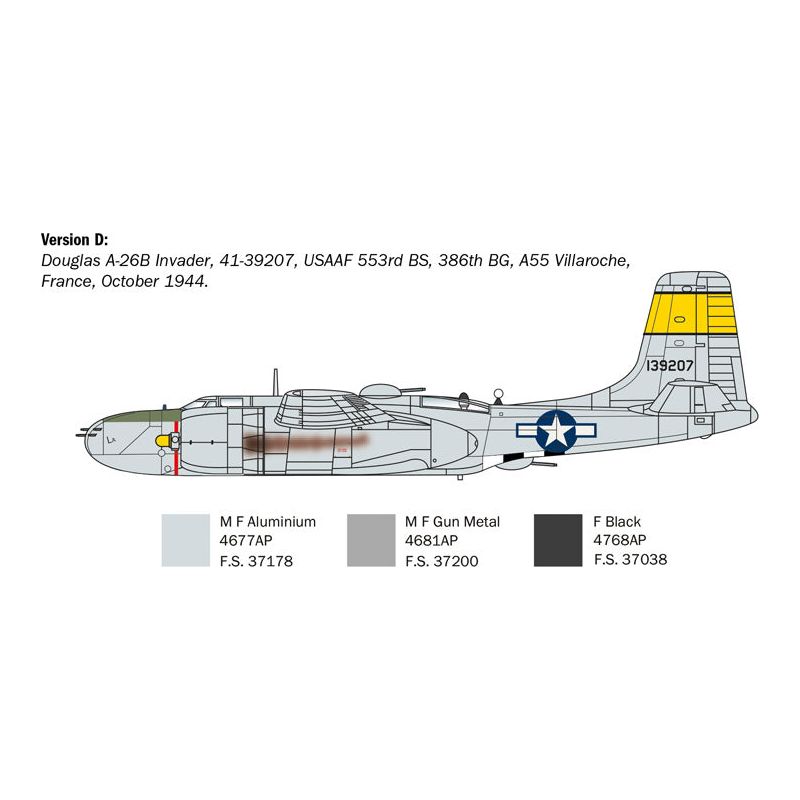 ITALERI A-26B Invader (New Decals Edition)