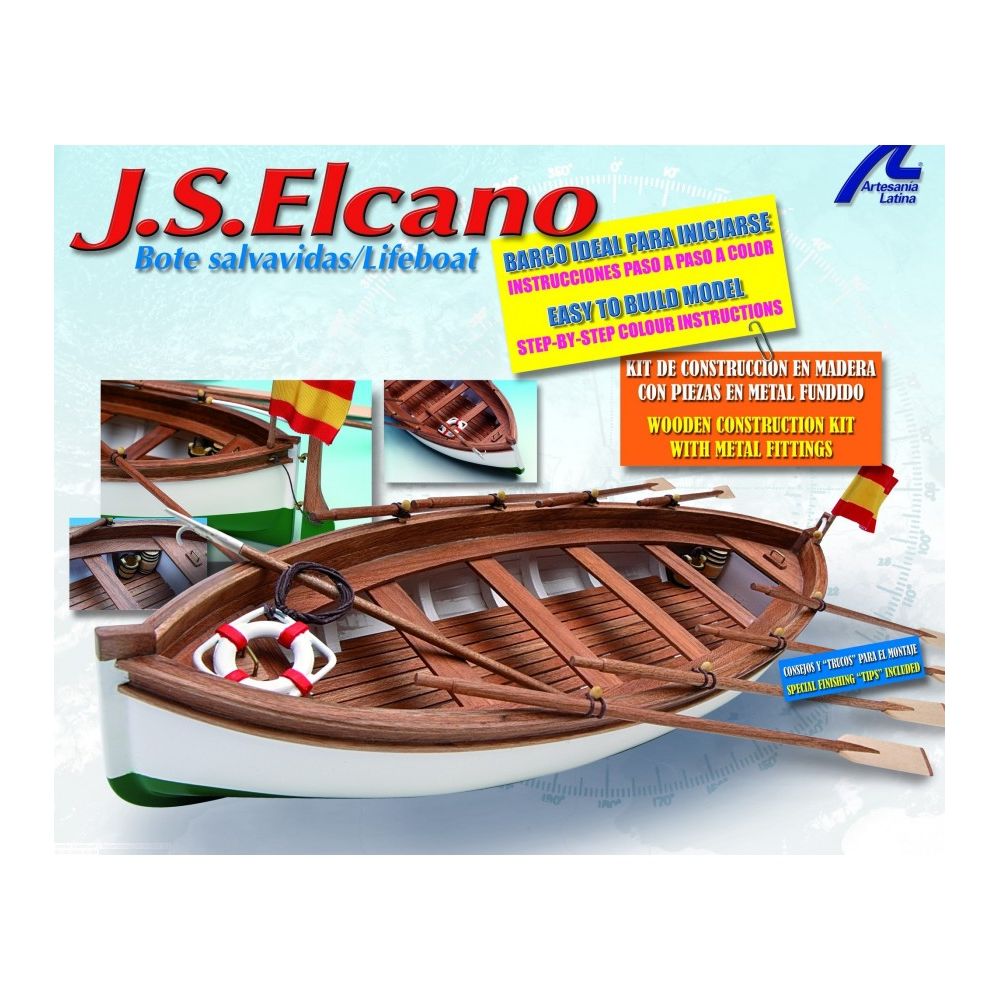 ARTESANIA LATINA 1/35 J.S. Elcano Life Boat