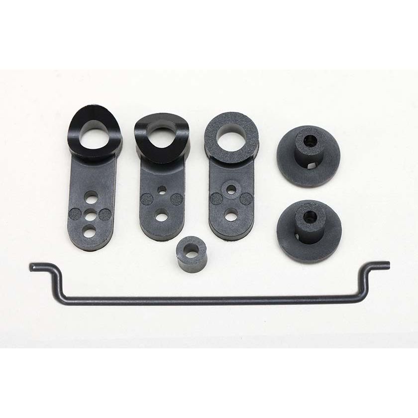YOKOMO Servo Saver/Wing Mount (Black)