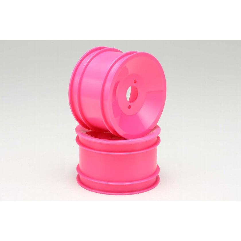 YOKOMO 1/10 Super Dog Fighter Works' 91 2.2inch Rear Wheel(Pink/2pcs)