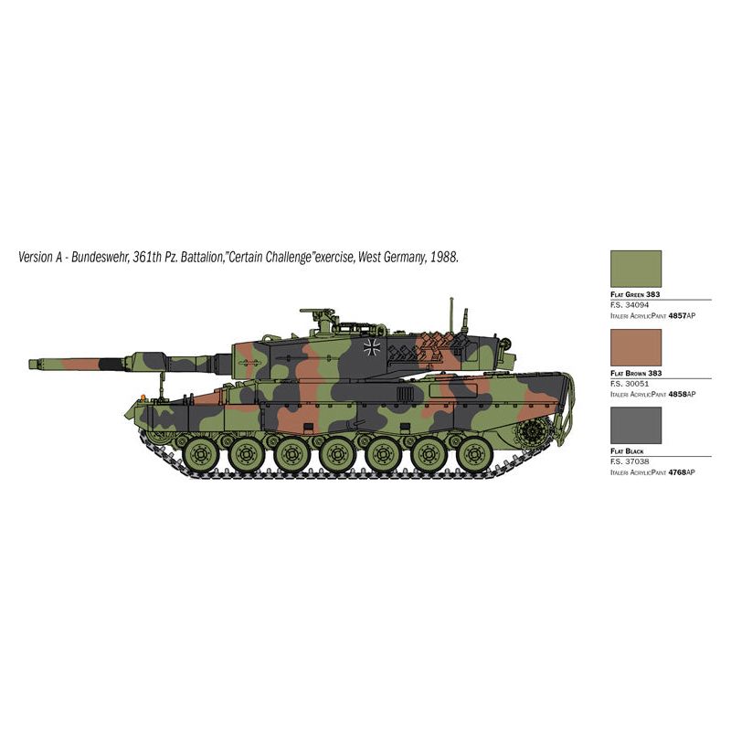 ITALERI Leopard 2A4 (War Thunder Series)