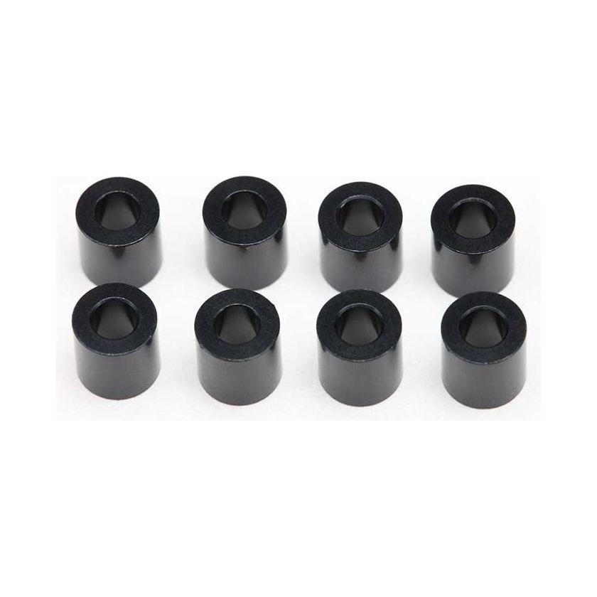 YOKOMO F3×F6×6.0mm Aluminum Spacer (8 pieces each/Black)