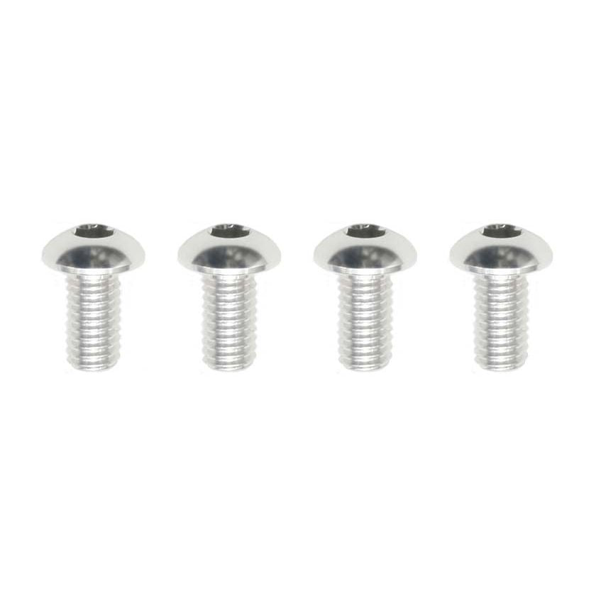 YOKOMO Aluminum M3X6 Button Head Socket Screw 4pcs.