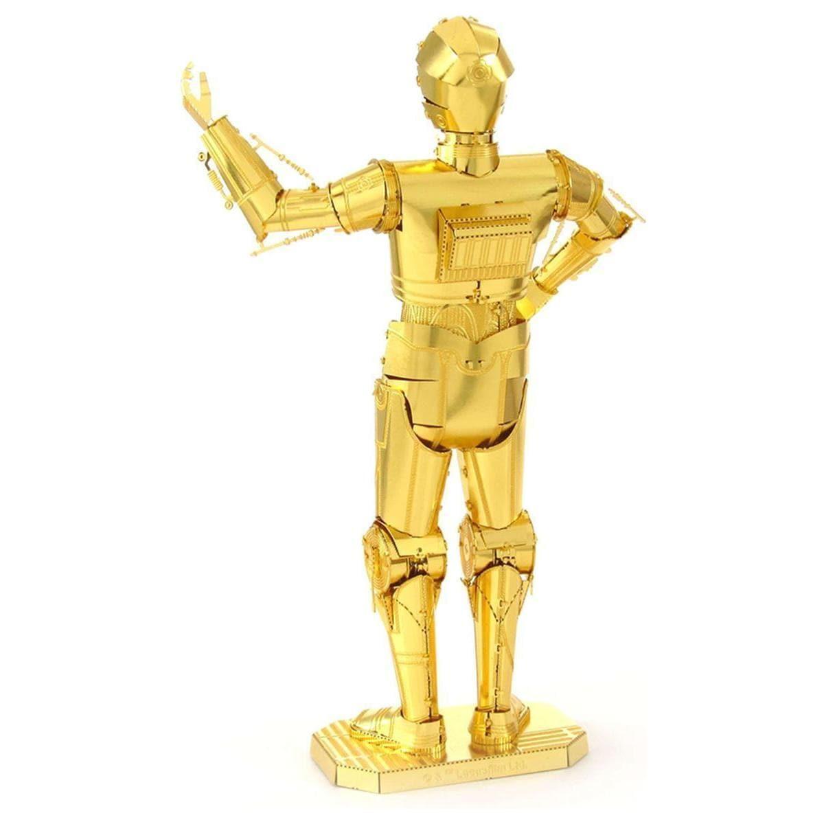 METAL EARTH Star Wars C-3PO Gold