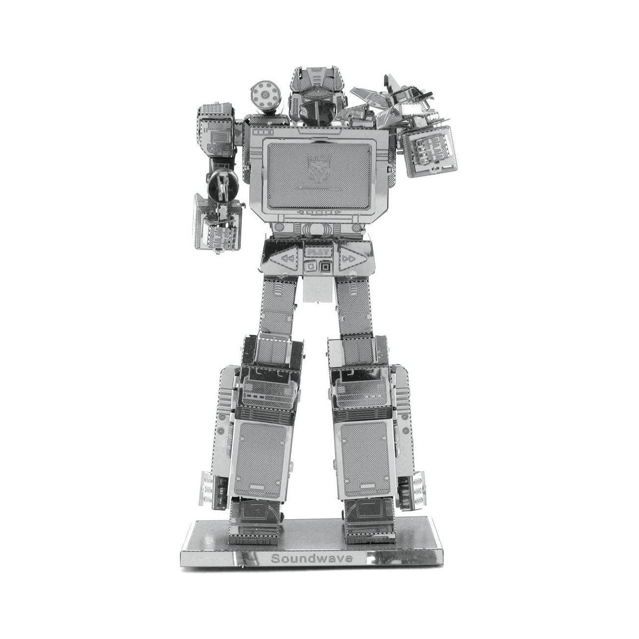 METAL EARTH Transformers Soundwave