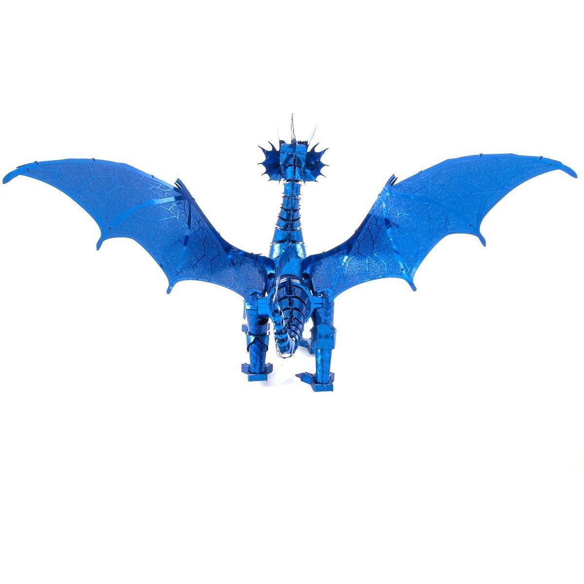 METAL EARTH ICONX Blue Dragon
