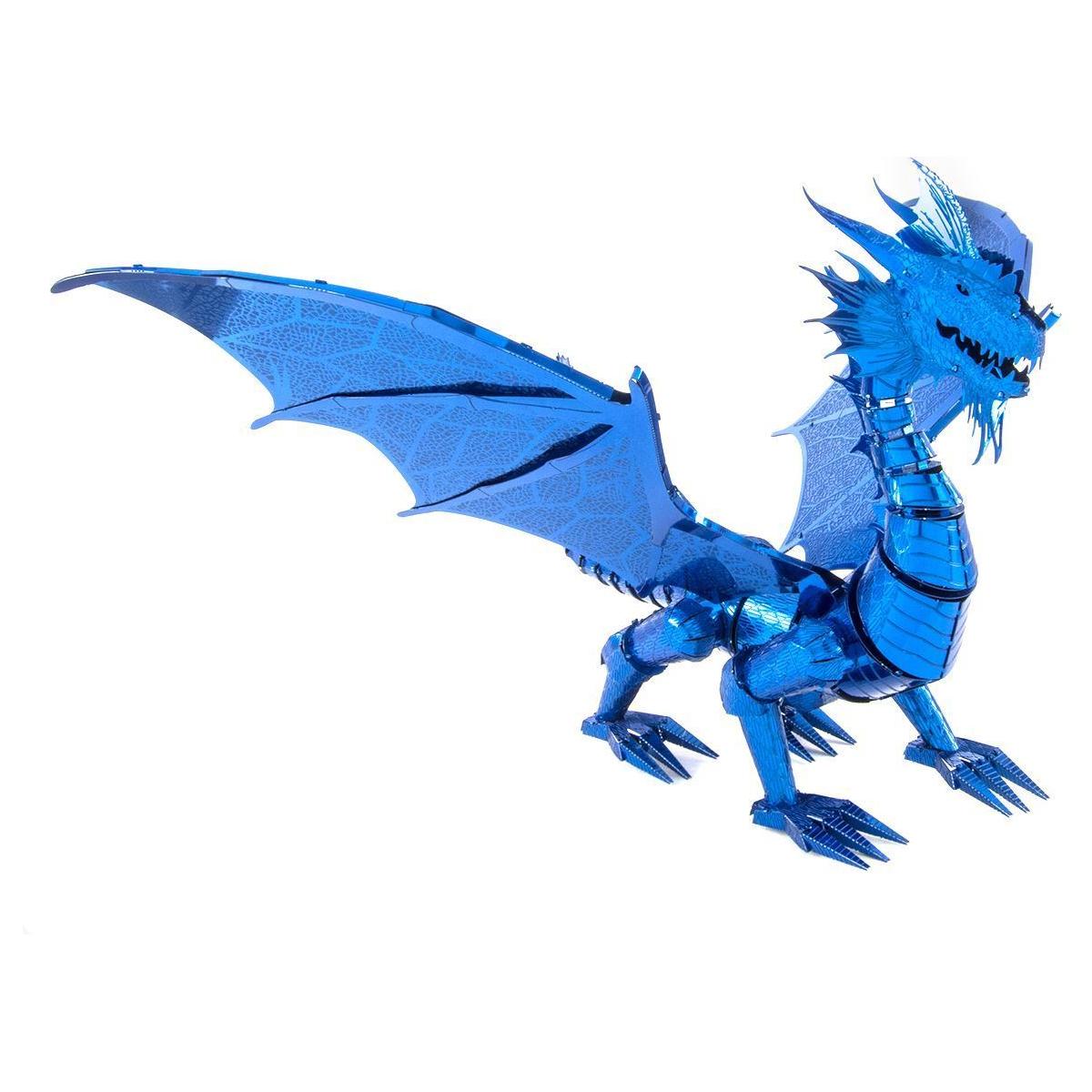 METAL EARTH ICONX Blue Dragon