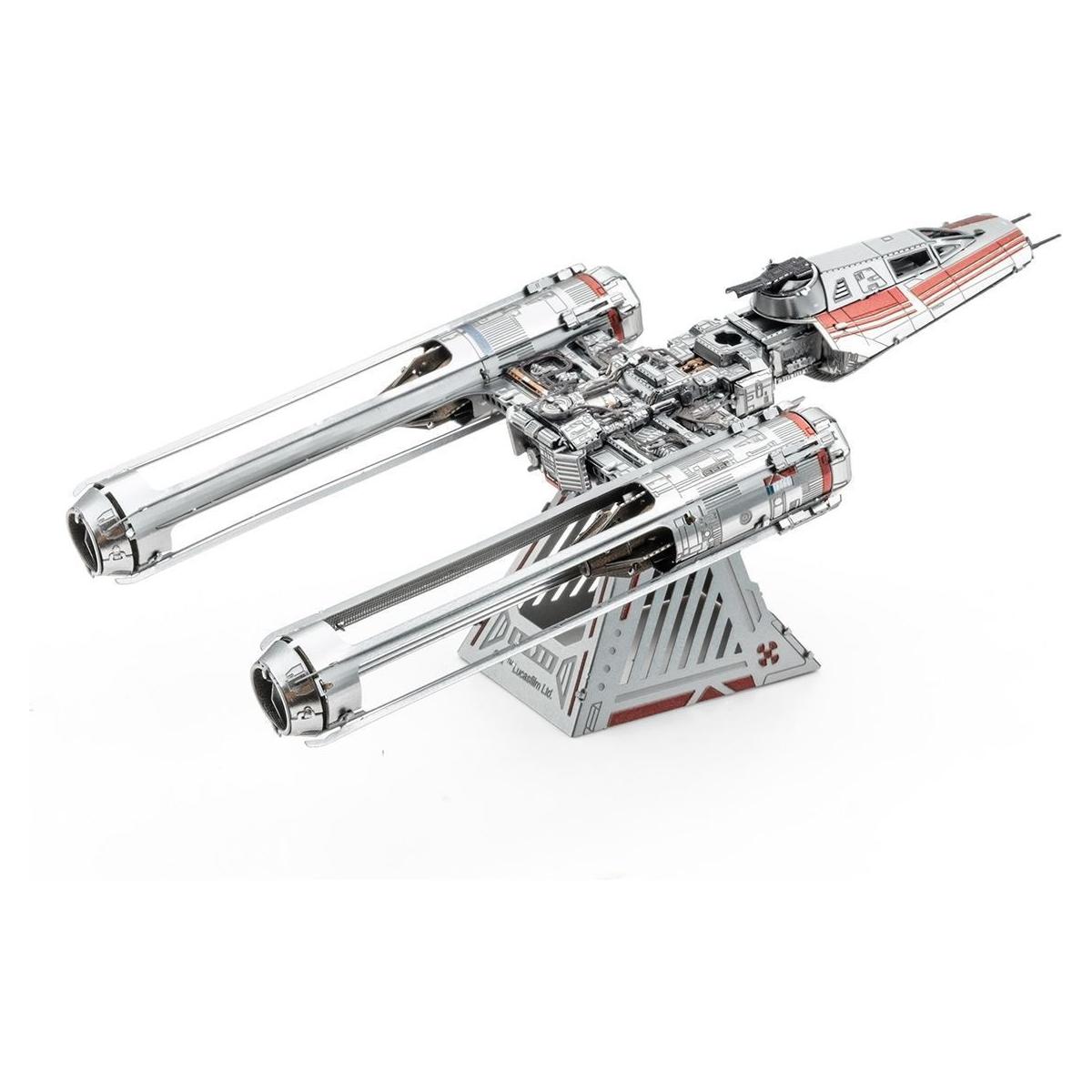 METAL EARTH Star Wars Zorii's Y-Wing Fighter