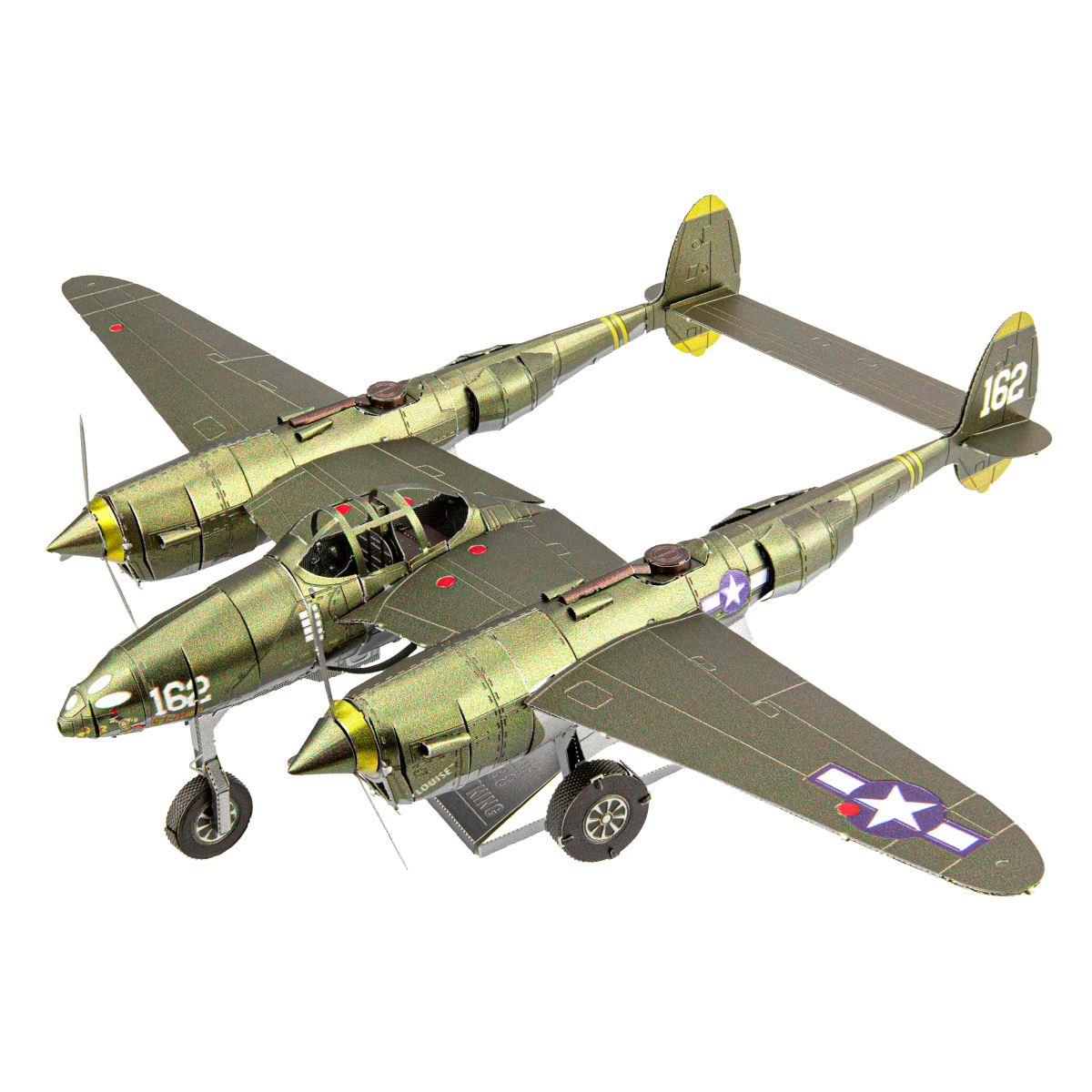 METAL EARTH ICONX P-38 Lightning