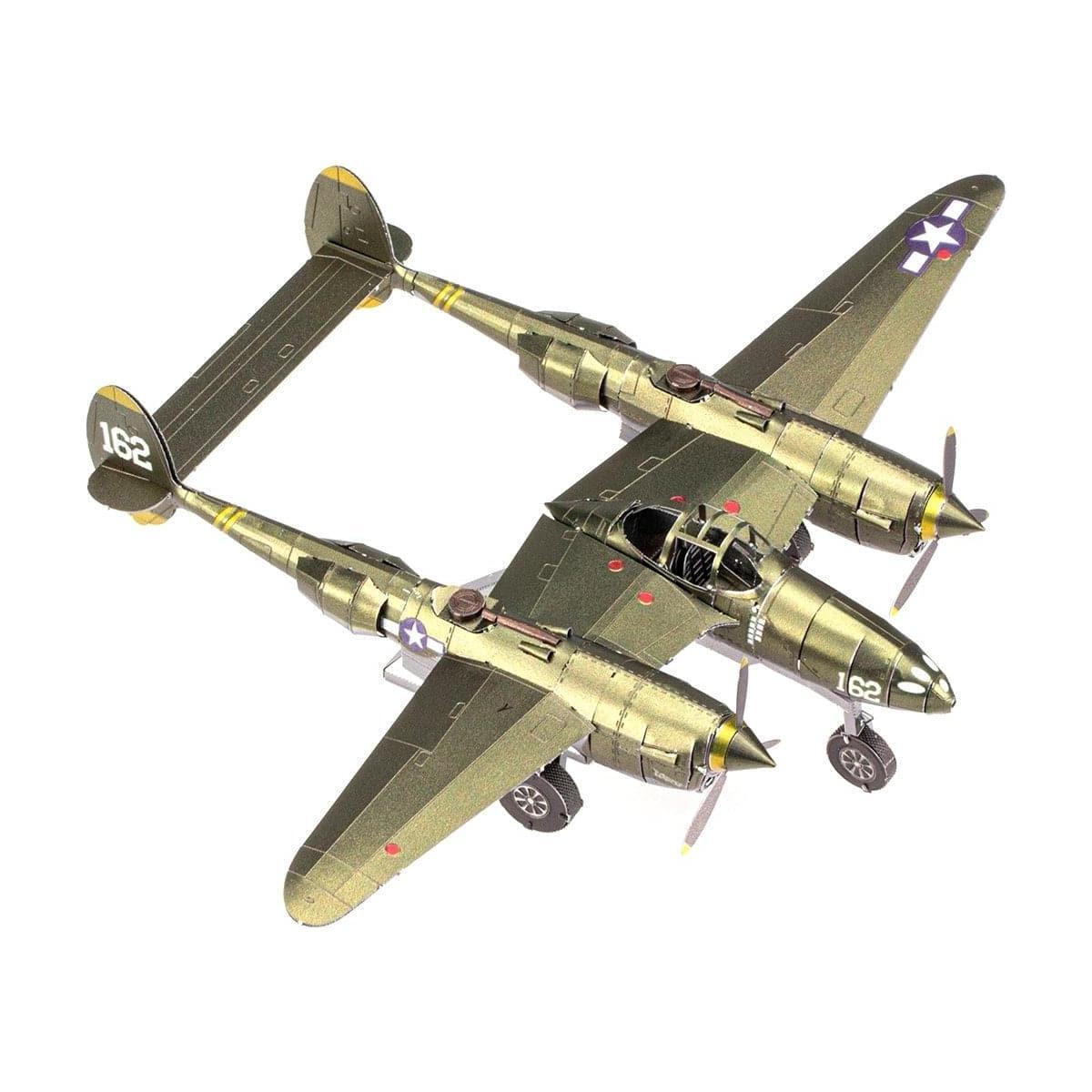 METAL EARTH ICONX P-38 Lightning
