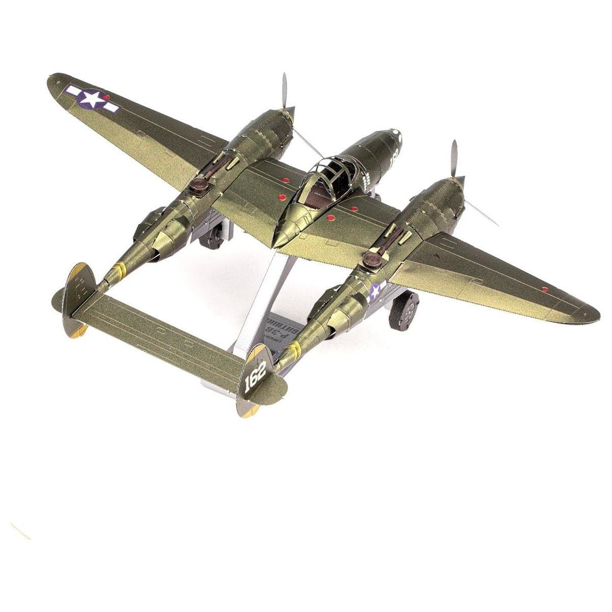 METAL EARTH ICONX P-38 Lightning
