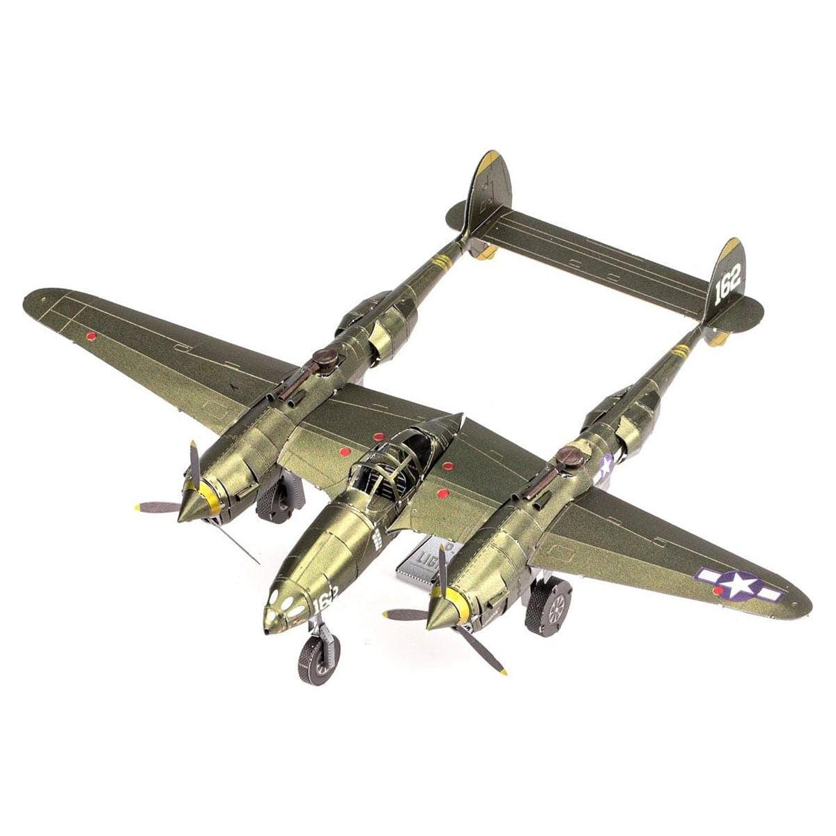 METAL EARTH ICONX P-38 Lightning