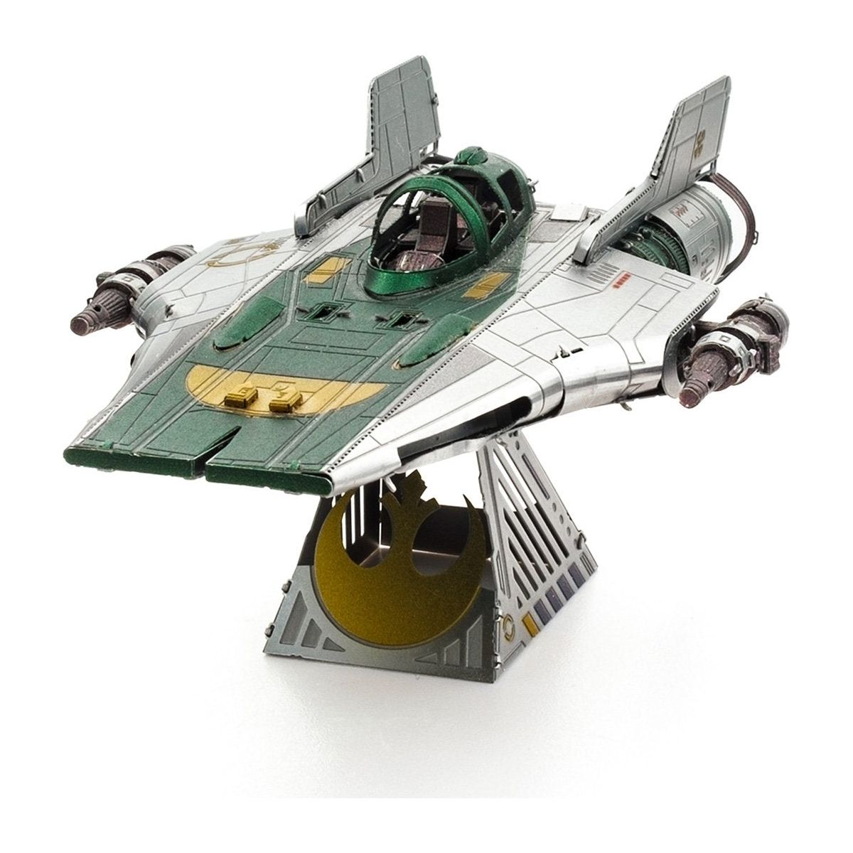 METAL EARTH Star Wars Resistance A-Wing Fighter