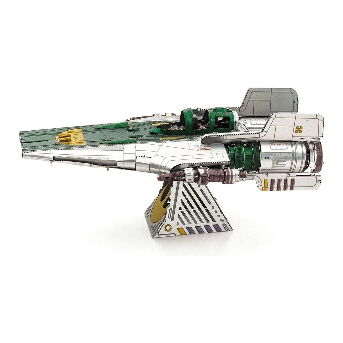 METAL EARTH Star Wars Resistance A-Wing Fighter