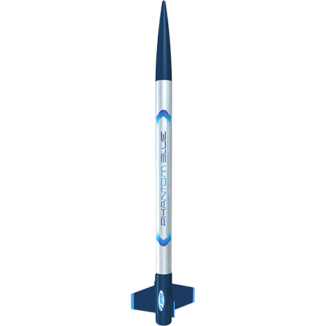 ESTES Rocket Phantom Blue