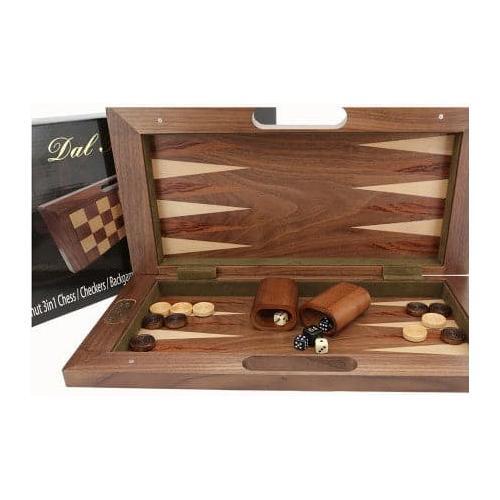 DAL ROSSI Chess / Checkers / Backgammon 16"