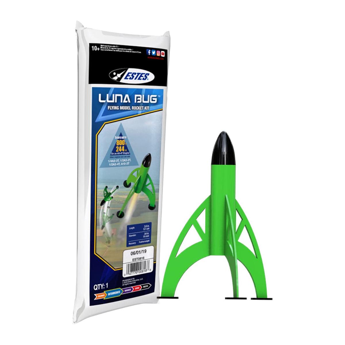 ESTES Luna Bug Intermediate Rocket Model Kit (13mm Mini Engine