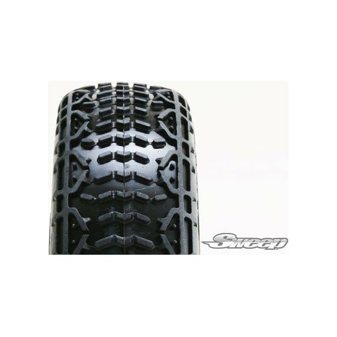 SWEEP Tendroid 1/10 2WD Buggy Front Soft compound Silver Dot with closed cell inserts