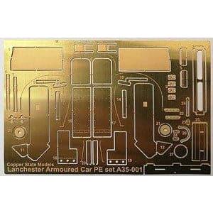 COPPER STATE MODELS 1/35 Lanchester AC PhotoEtch Set