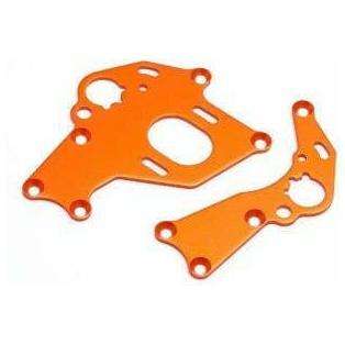 HPI Motor Mount Set (Left/Right/Orange)