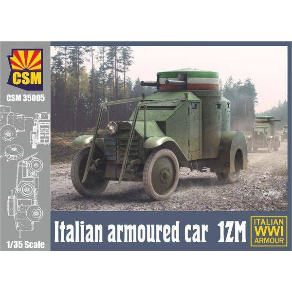COPPER STATE MODELS 1/35 Lancia IZM Armoured Car