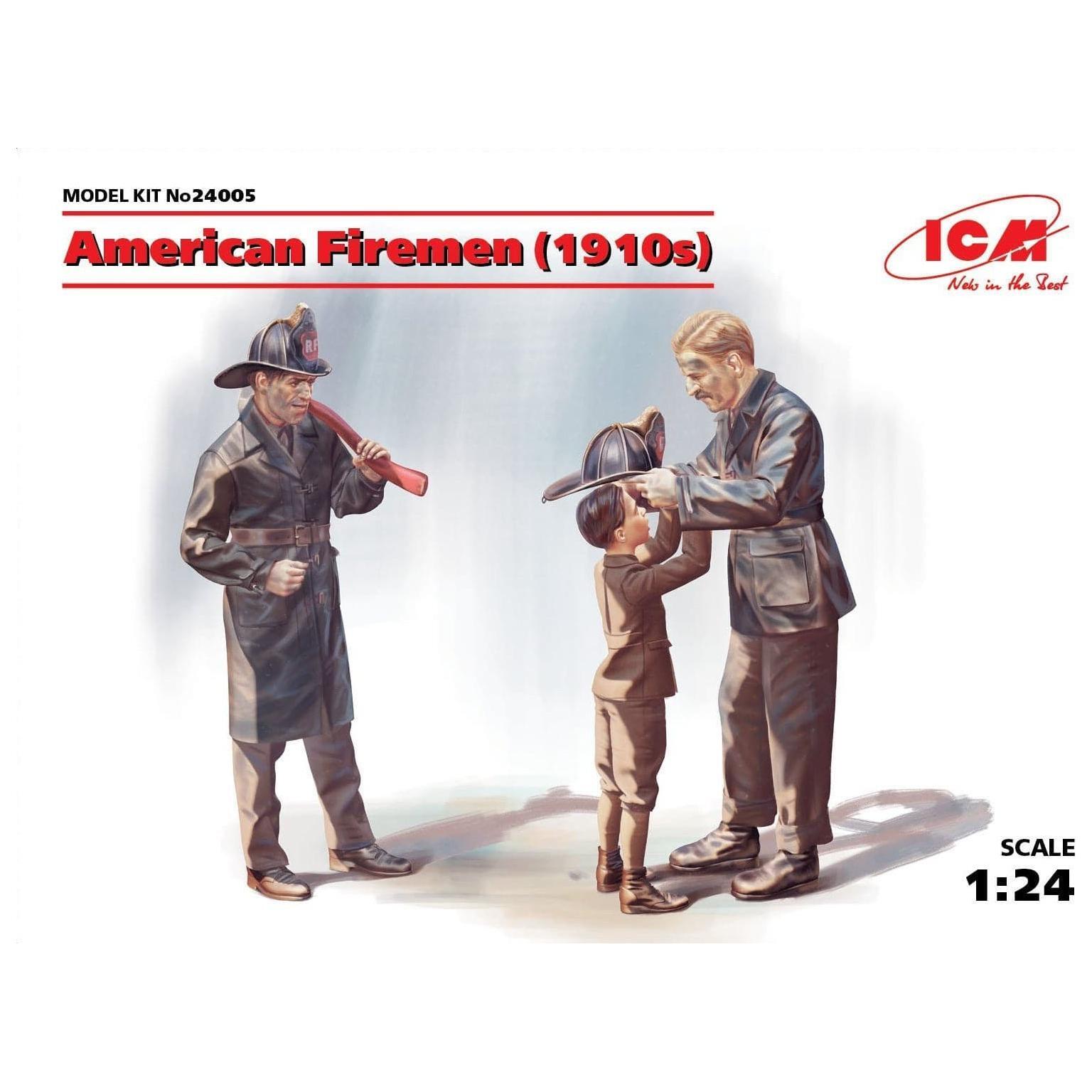 ICM 1/24 American Firemen (1910s) (3)