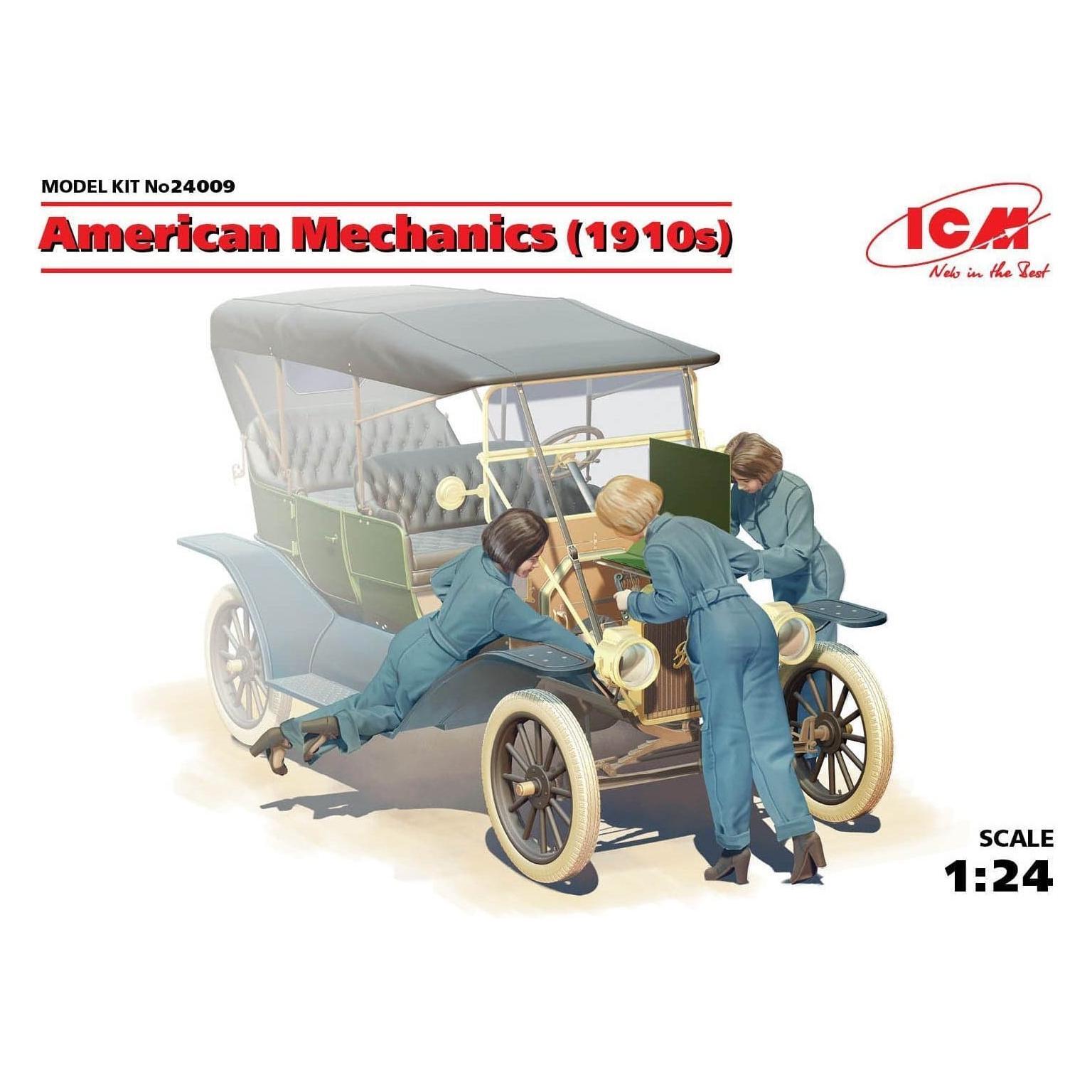 ICM 1/24 American Mechanics (1910S) (3)