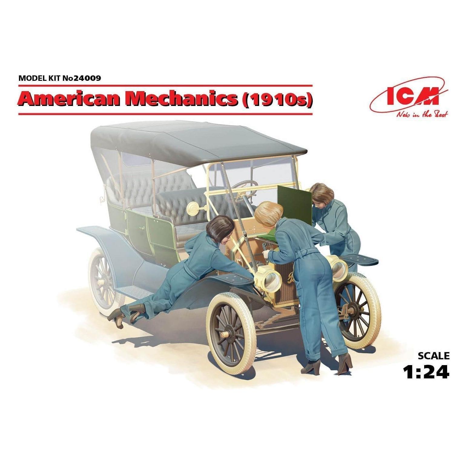 ICM 1/24 American Mechanics (1910S) (3)