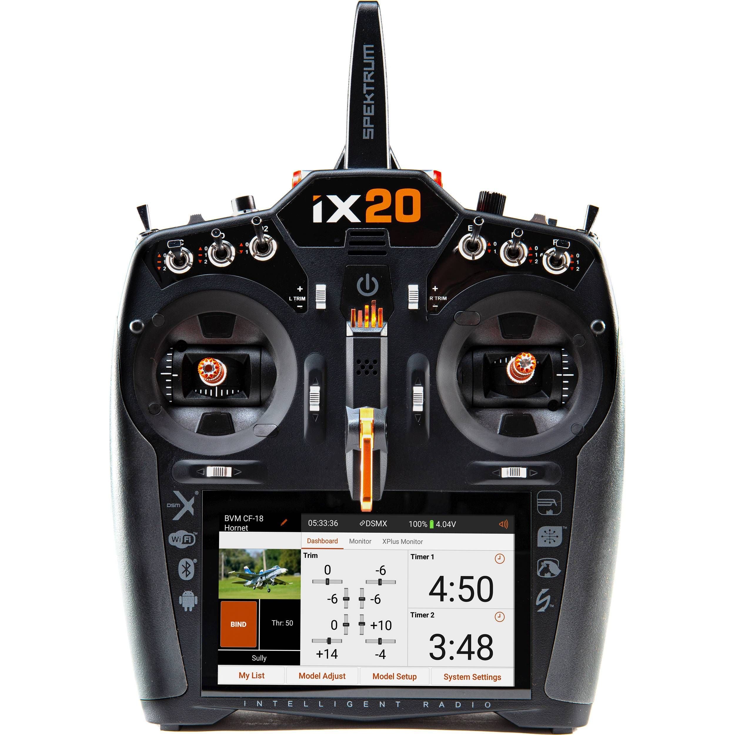 SPEKTRUM iX20 2.4GHz DSM-X 20 Channel Transmitter Only