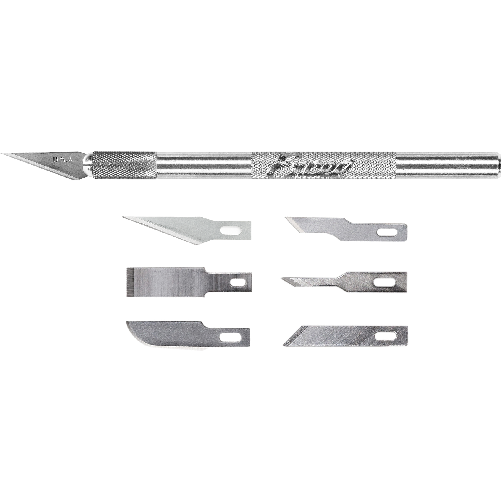 EXCEL K1 Handle Only with 6 Assorted Blades