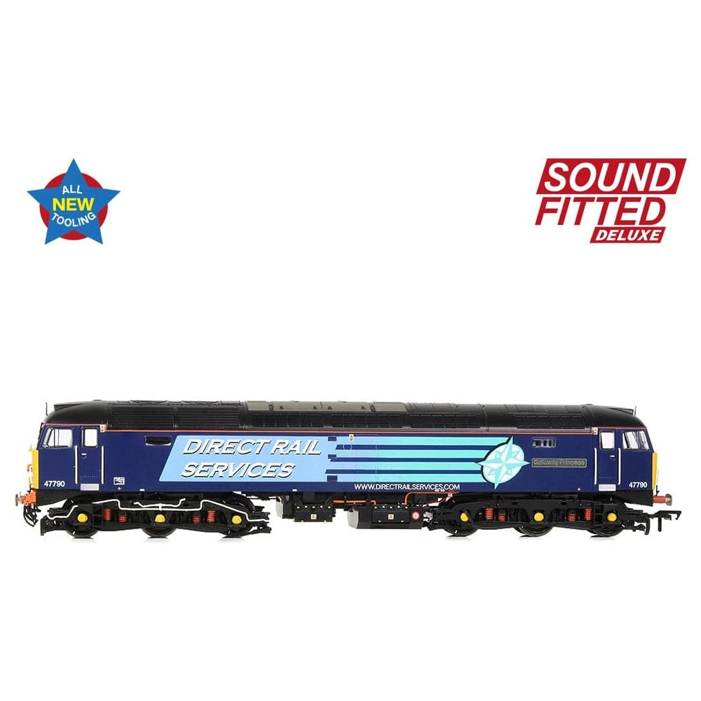 BRANCHLINE OO Class 47/7 47790 'Galloway Princess' DRS Compass (Original) DCC Sound Fitted Deluxe