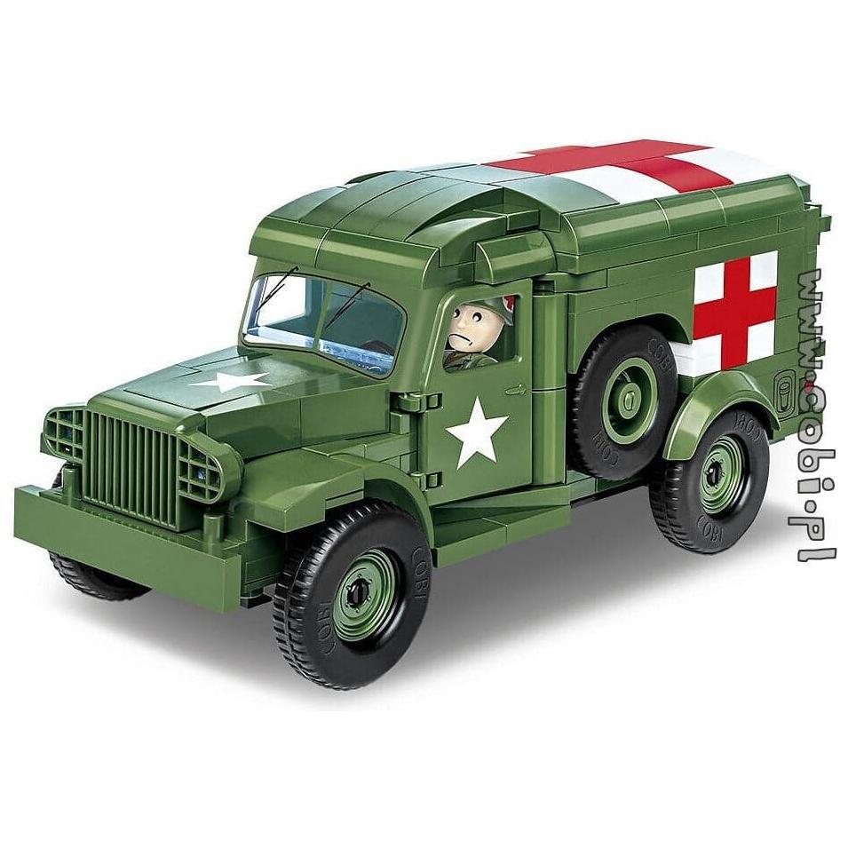 COBI World War II - Dodge WC-54 Ambulance (293 Pieces)
