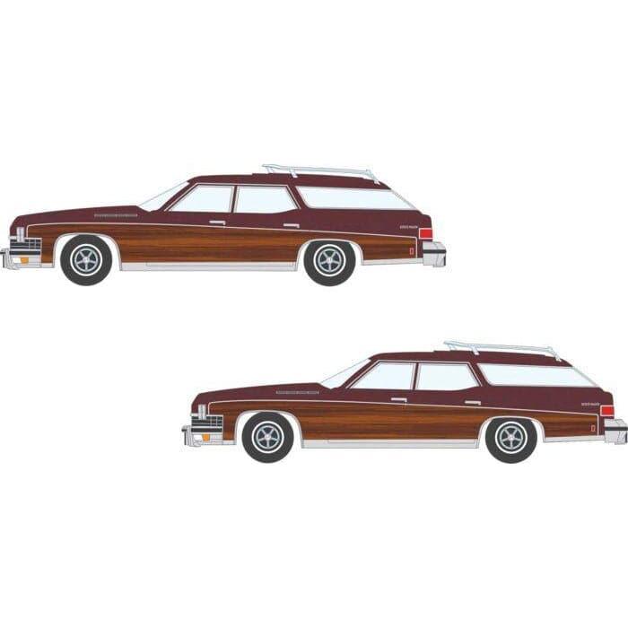 CLASSIC METAL WORKS 74 Buick Estate Burgundy
