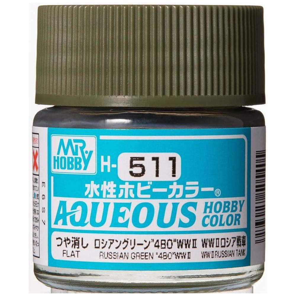 MR HOBBY Aqueous - Russian 4BO Green WW2- H511
