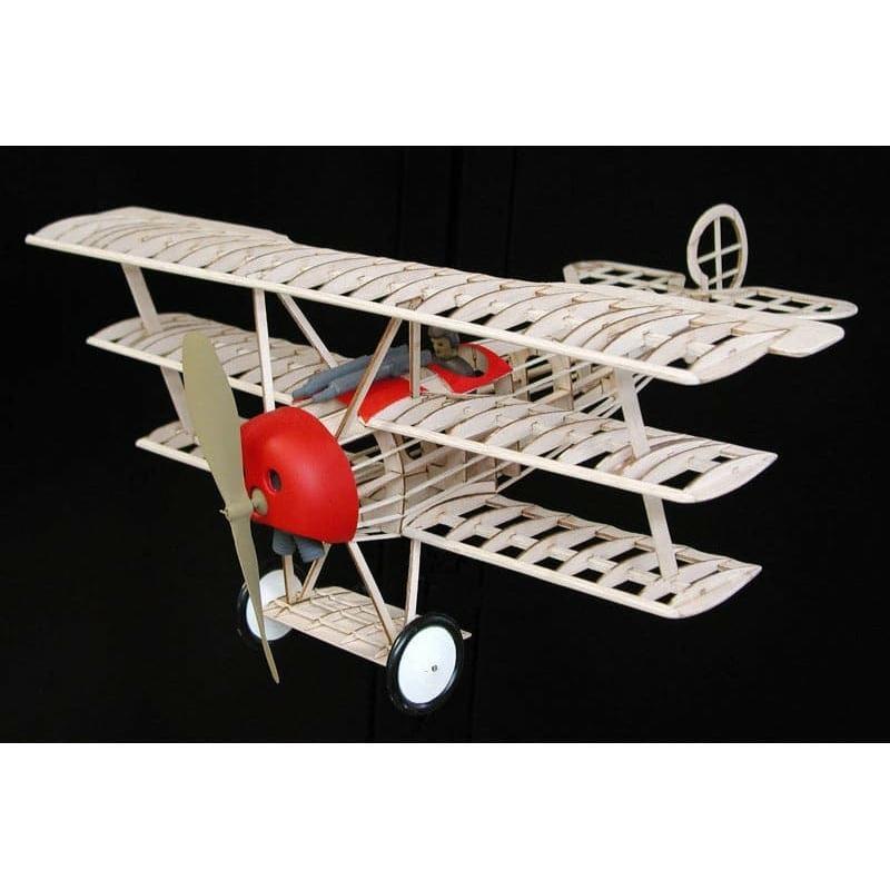 GUILLOWS 1/16 Fokker DR-I Triplane Balsa Flying Model Kit