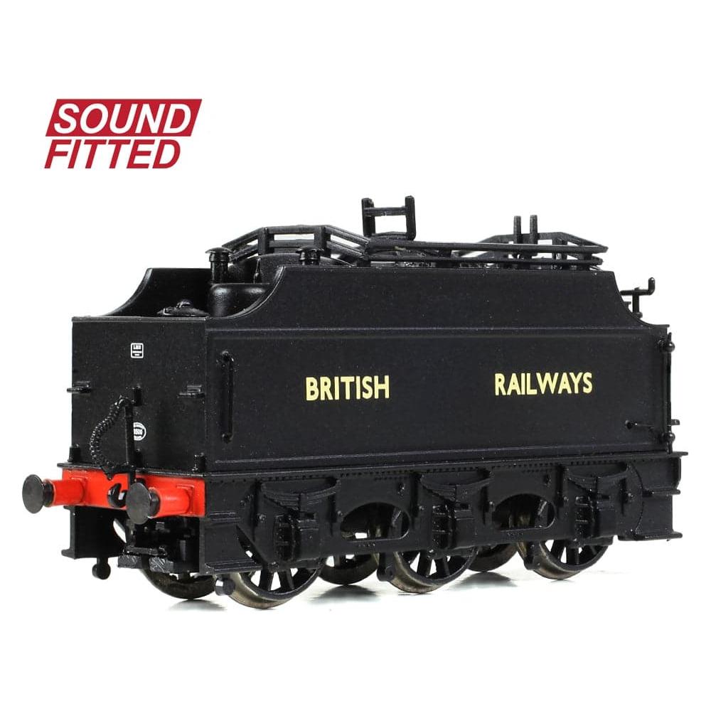 GRAHAM FARISH N MR 3835 4F with Fowler Tender 43892 BR Black (British Railways) DCC Sound Fitted