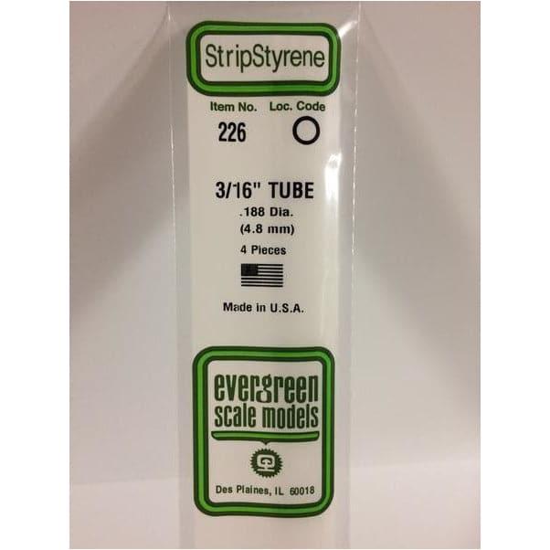 EVERGREEN 226 35cm Plastic Tube .187 (4)