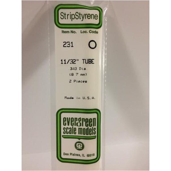 EVERGREEN 231 35cm Plastic Tube .344 (2)